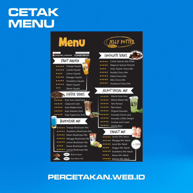 05 Cetak Daftar Menu Makanan Minuman Percetakan Takengon Aceh Tengah (2)