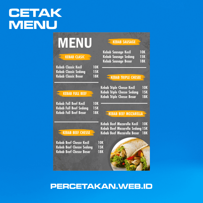 06 Cetak Daftar Menu Makanan Minuman Percetakan Takengon Aceh Tengah (3)