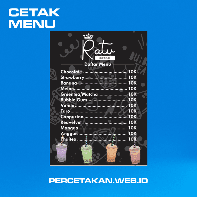 10 Cetak Daftar Menu Makanan Minuman Percetakan Takengon Aceh Tengah (7)